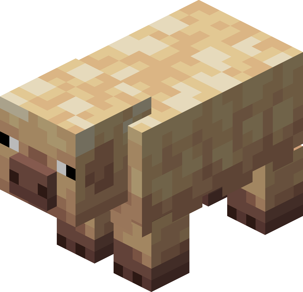 Minecraft pig mascot